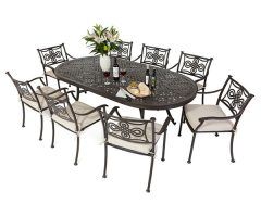 20 Photos 8 Seat Outdoor Dining Tables