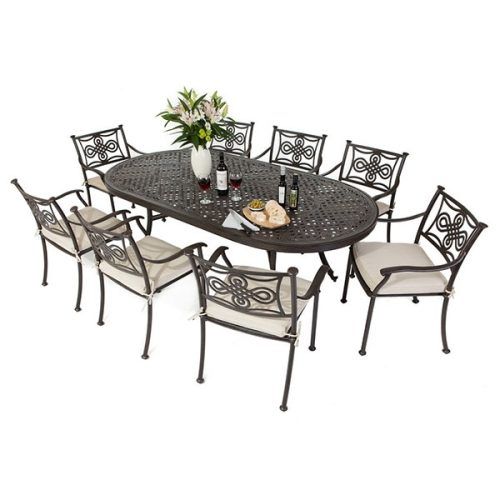 8 Seat Outdoor Dining Tables (Photo 1 of 20)