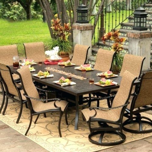 8 Seat Outdoor Dining Tables (Photo 11 of 20)