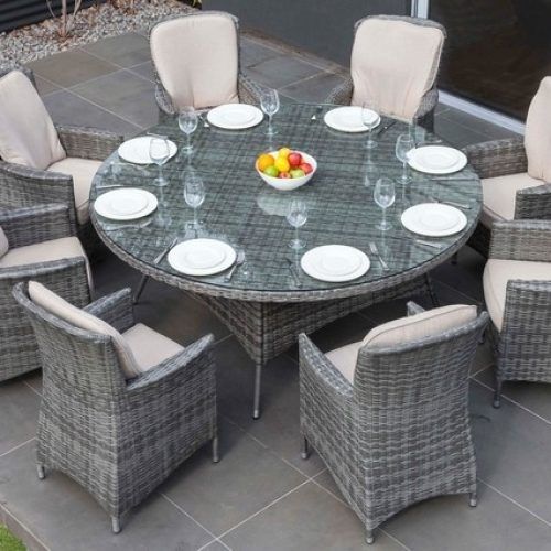 8 Seat Outdoor Dining Tables (Photo 12 of 20)