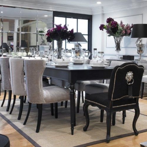 8 Seater Black Dining Tables (Photo 16 of 20)