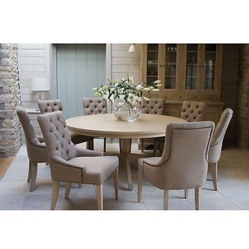 8 Seater Round Dining Table And Chairs (Photo 1 of 20)