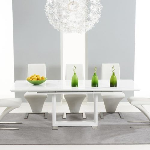 8 Seater White Dining Tables (Photo 13 of 20)