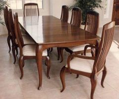 2024 Latest Eight Seater Dining Tables and Chairs