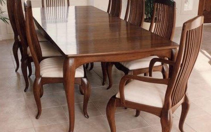 2024 Latest Eight Seater Dining Tables and Chairs