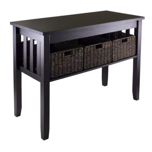 Open Storage Console Tables (Photo 5 of 20)