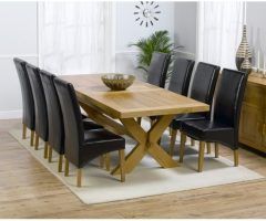 2024 Latest 8 Chairs Dining Tables