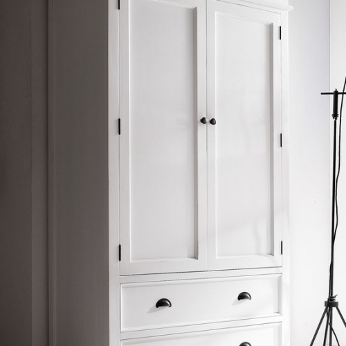 White Painted Wardrobes (Photo 1 of 20)