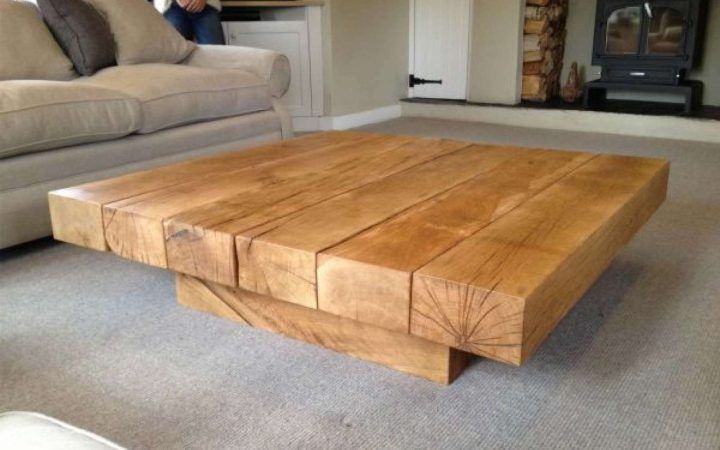 The 20 Best Collection of Large Square Oak Coffee Tables