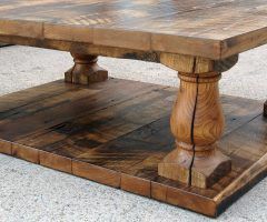 2024 Popular Rustic Coffee Tables with Bottom Shelf