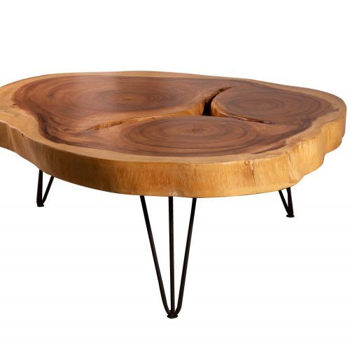 Acacia Wood Coffee Tables (Photo 12 of 20)