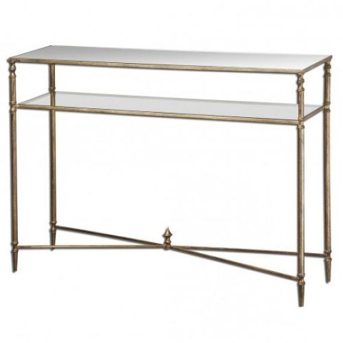 Glass And Pewter Console Tables (Photo 17 of 20)