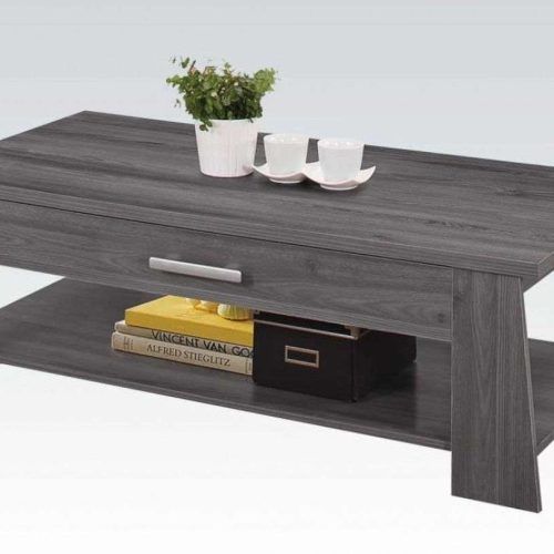 Grey Wood Coffee Tables (Photo 3 of 20)