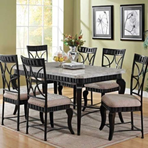 Jaxon Grey 7 Piece Rectangle Extension Dining Sets With Wood Chairs (Photo 15 of 20)