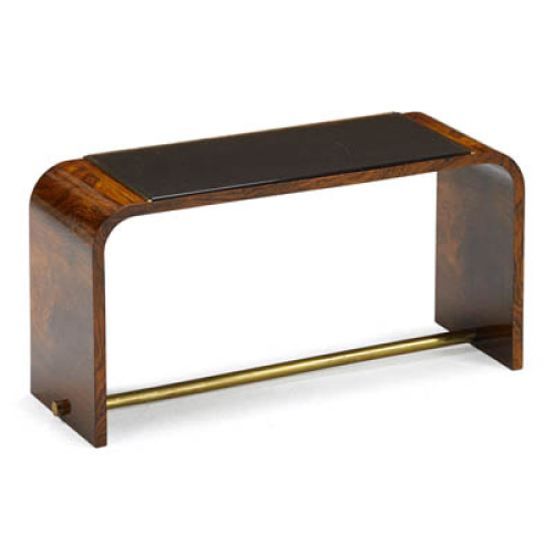 Brass Smoked Glass Console Tables (Photo 3 of 20)