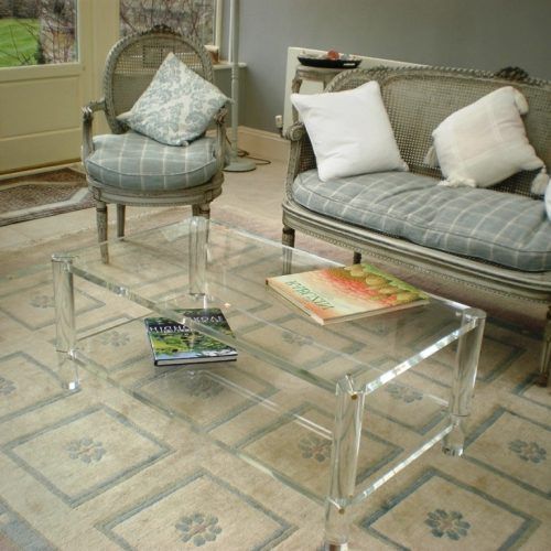 Stately Acrylic Coffee Tables (Photo 8 of 20)