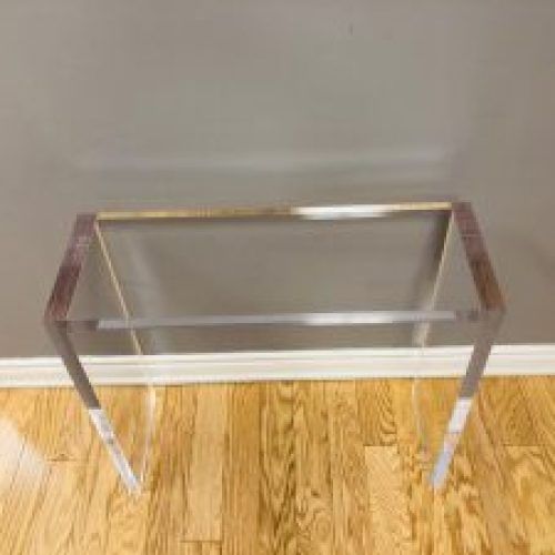 Acrylic Console Tables (Photo 16 of 20)