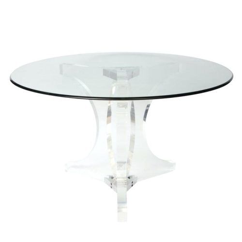 Round Acrylic Dining Tables (Photo 10 of 20)