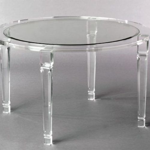 Acrylic Round Dining Tables (Photo 1 of 20)