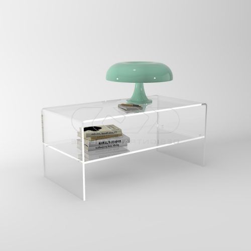 Thick Acrylic Coffee Tables (Photo 2 of 20)
