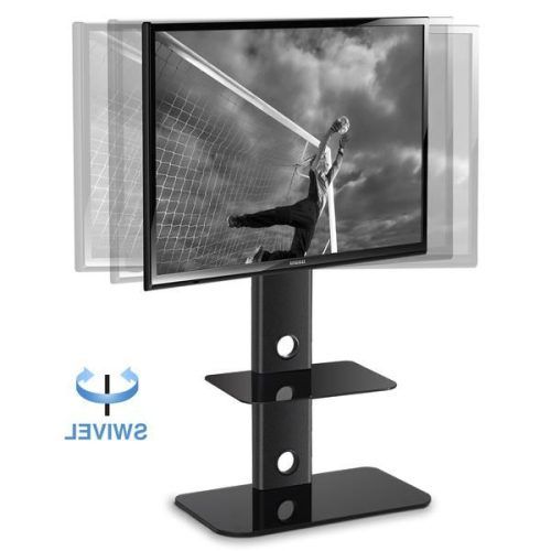 Swivel Floor Tv Stands Height Adjustable (Photo 12 of 20)