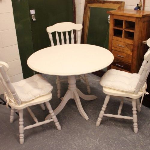 Shabby Chic Cream Dining Tables And Chairs (Photo 14 of 20)