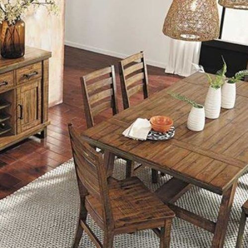 Market 6 Piece Dining Sets With Host And Side Chairs (Photo 15 of 20)