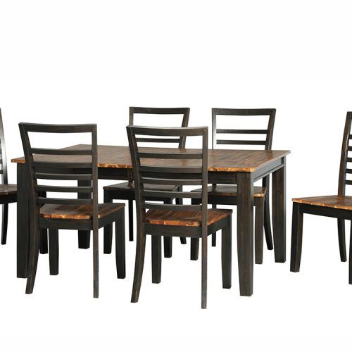 Market 6 Piece Dining Sets With Side Chairs (Photo 11 of 20)