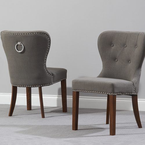 Oak Fabric Dining Chairs (Photo 19 of 20)
