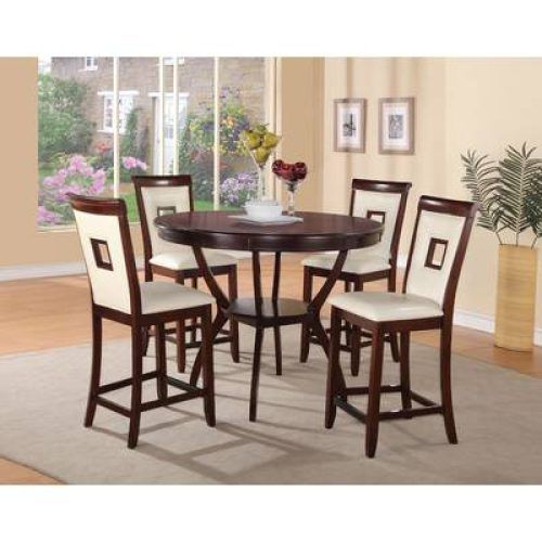 Biggs 5 Piece Counter Height Solid Wood Dining Sets (Set Of 5) (Photo 6 of 20)