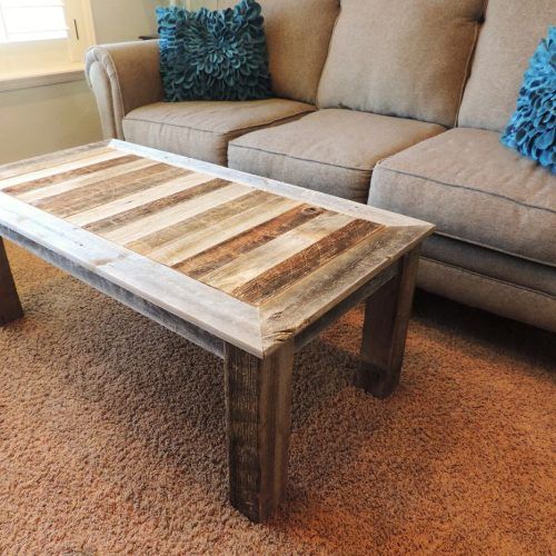 Rustic Wood Coffee Tables (Photo 13 of 20)