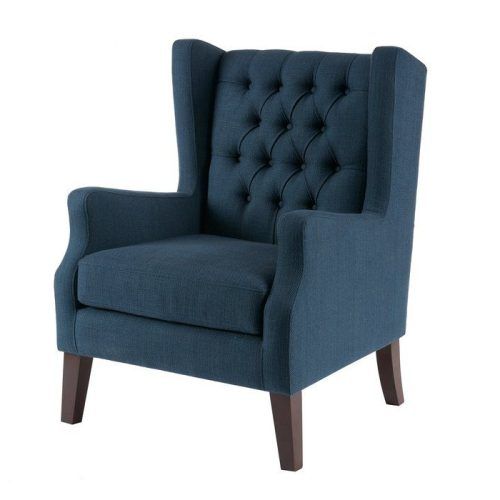 Allis Tufted Polyester Blend Wingback Chairs (Photo 4 of 20)