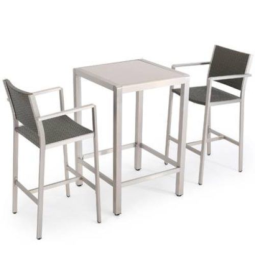 Berrios 3 Piece Counter Height Dining Sets (Photo 16 of 20)