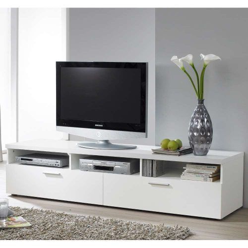 Large White Tv Stands (Photo 10 of 15)