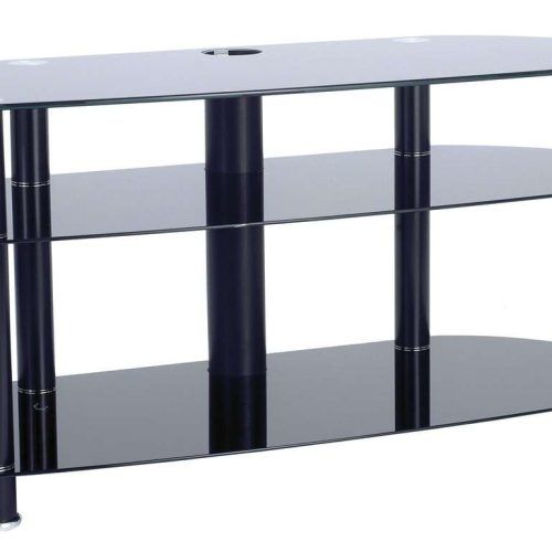 Black Glass Tv Stands (Photo 10 of 15)