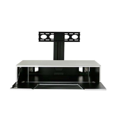 White Cantilever Tv Stands (Photo 16 of 20)