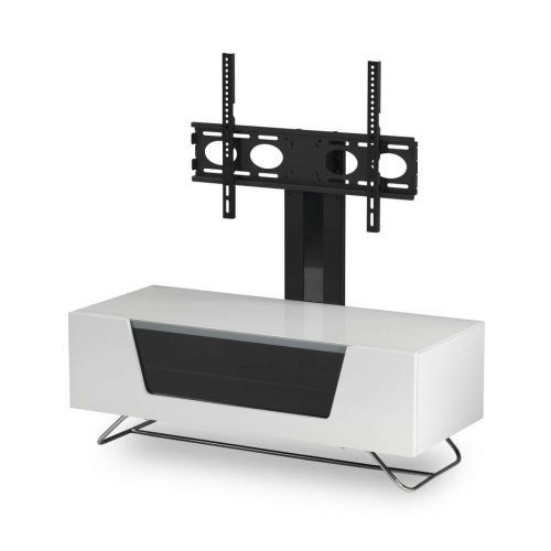 White Cantilever Tv Stands (Photo 9 of 20)