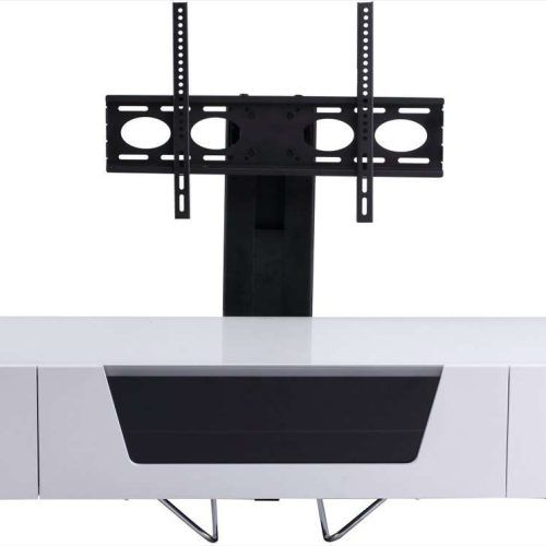White Cantilever Tv Stands (Photo 7 of 20)