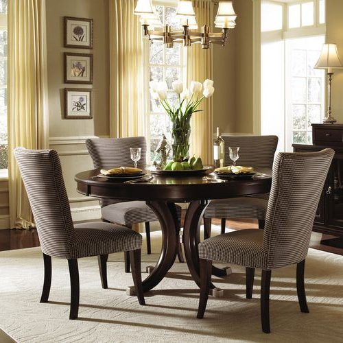 Pedestal Dining Tables And Chairs (Photo 5 of 20)