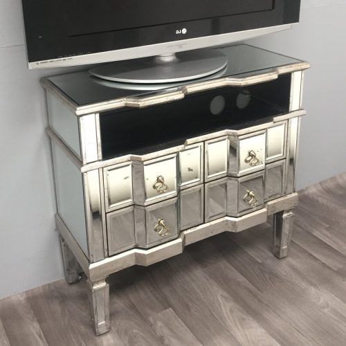 Loren Mirrored Wide Tv Unit Stands (Photo 9 of 20)