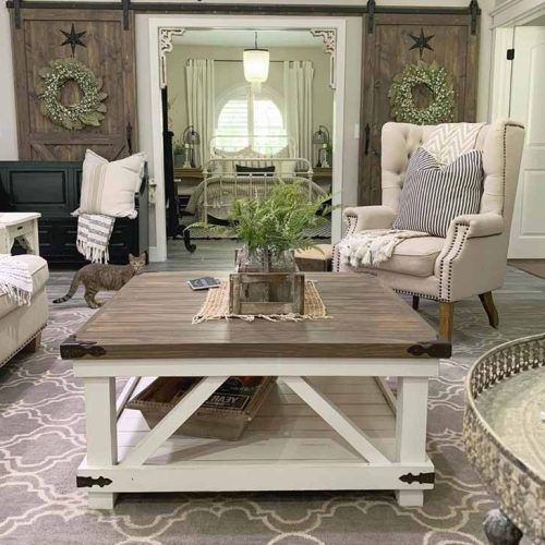 Living Room Farmhouse Coffee Tables (Photo 15 of 20)