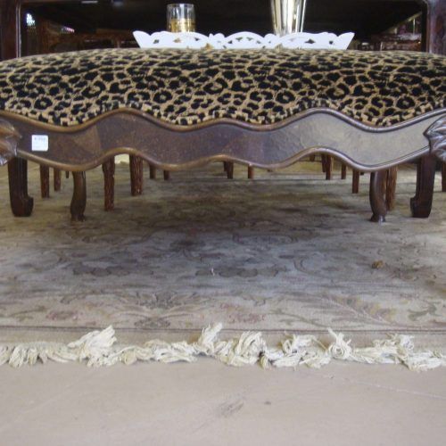 Leopard Ottoman Coffee Tables (Photo 4 of 20)