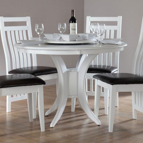 Small Round White Dining Tables (Photo 8 of 20)