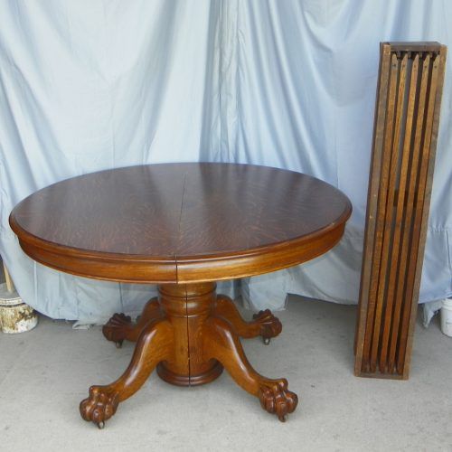 Vintage Brown Round Dining Tables (Photo 15 of 20)