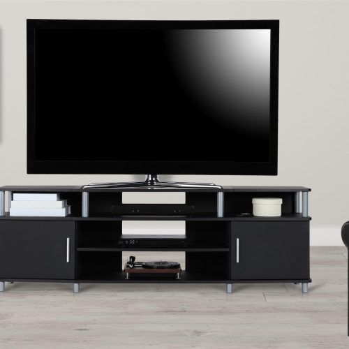Mainstays Tv Stands For Tvs With Multiple Colors (Photo 2 of 20)