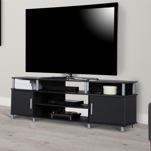 Mainstays Tv Stands For Tvs With Multiple Colors (Photo 8 of 20)