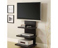 15 Photos Wall Mounted Tv Stands with Shelves