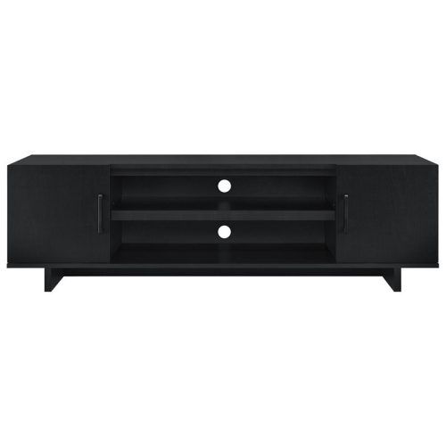 Ameriwood Home Rhea Tv Stands For Tvs Up To 70" In Black Oak (Photo 9 of 20)