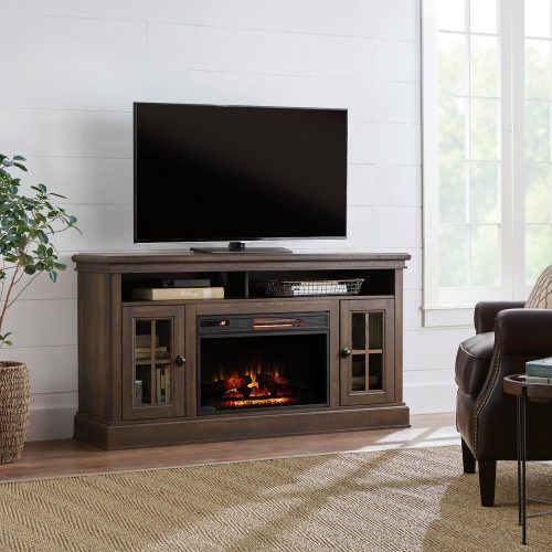 Electric Fireplace Tv Stands With Shelf (Photo 5 of 20)