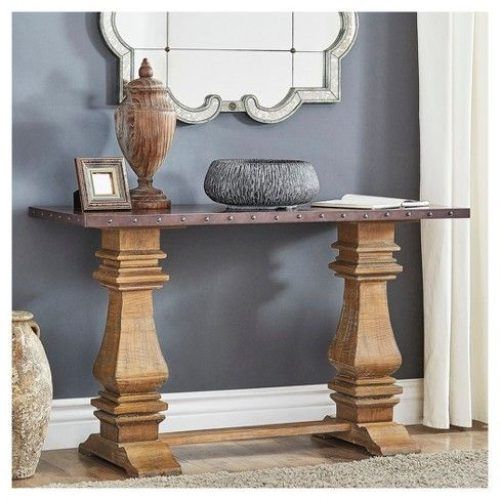 Natural Wood Console Tables (Photo 1 of 20)